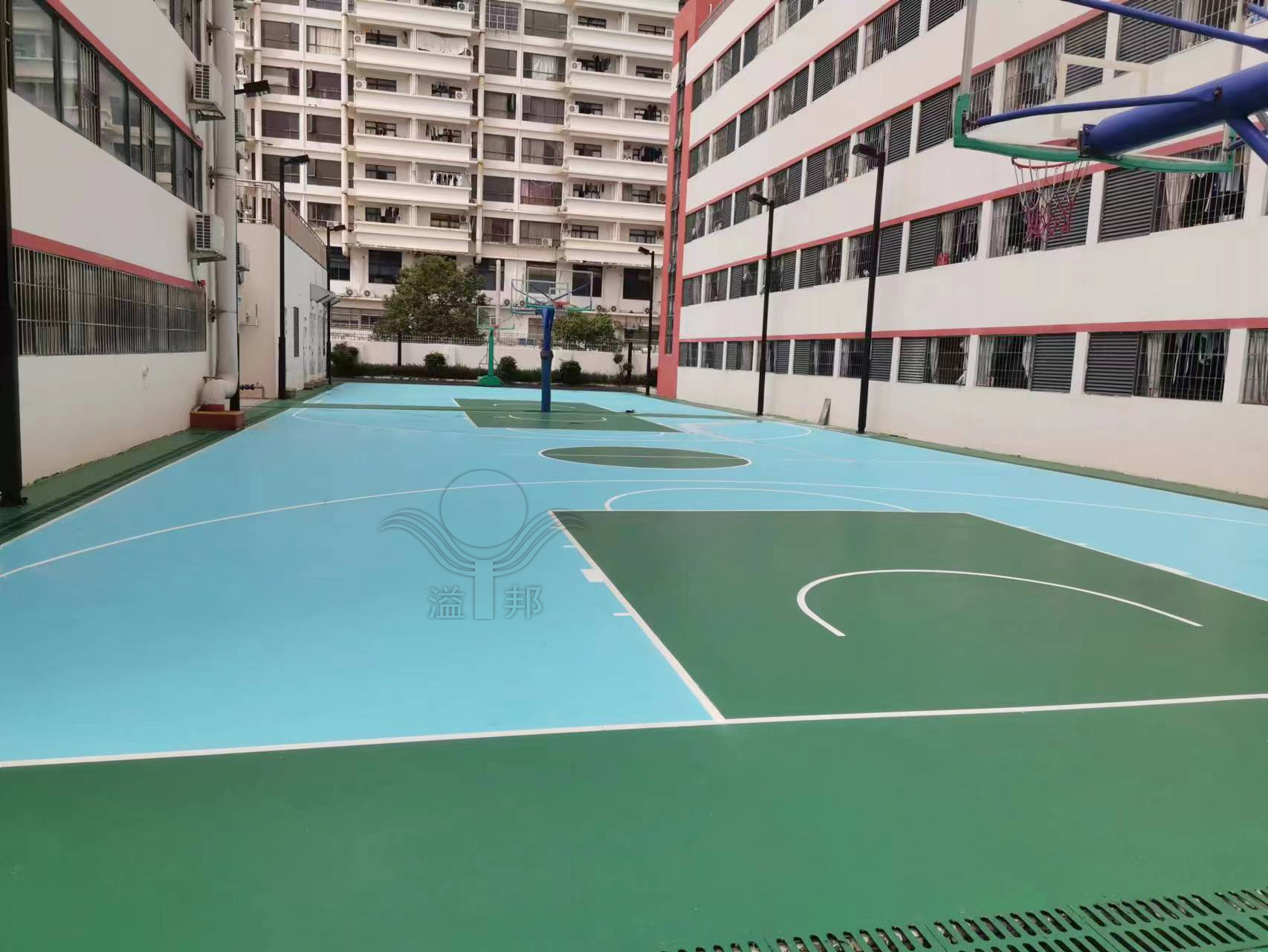 硅PU籃球場 硅PU籃球場