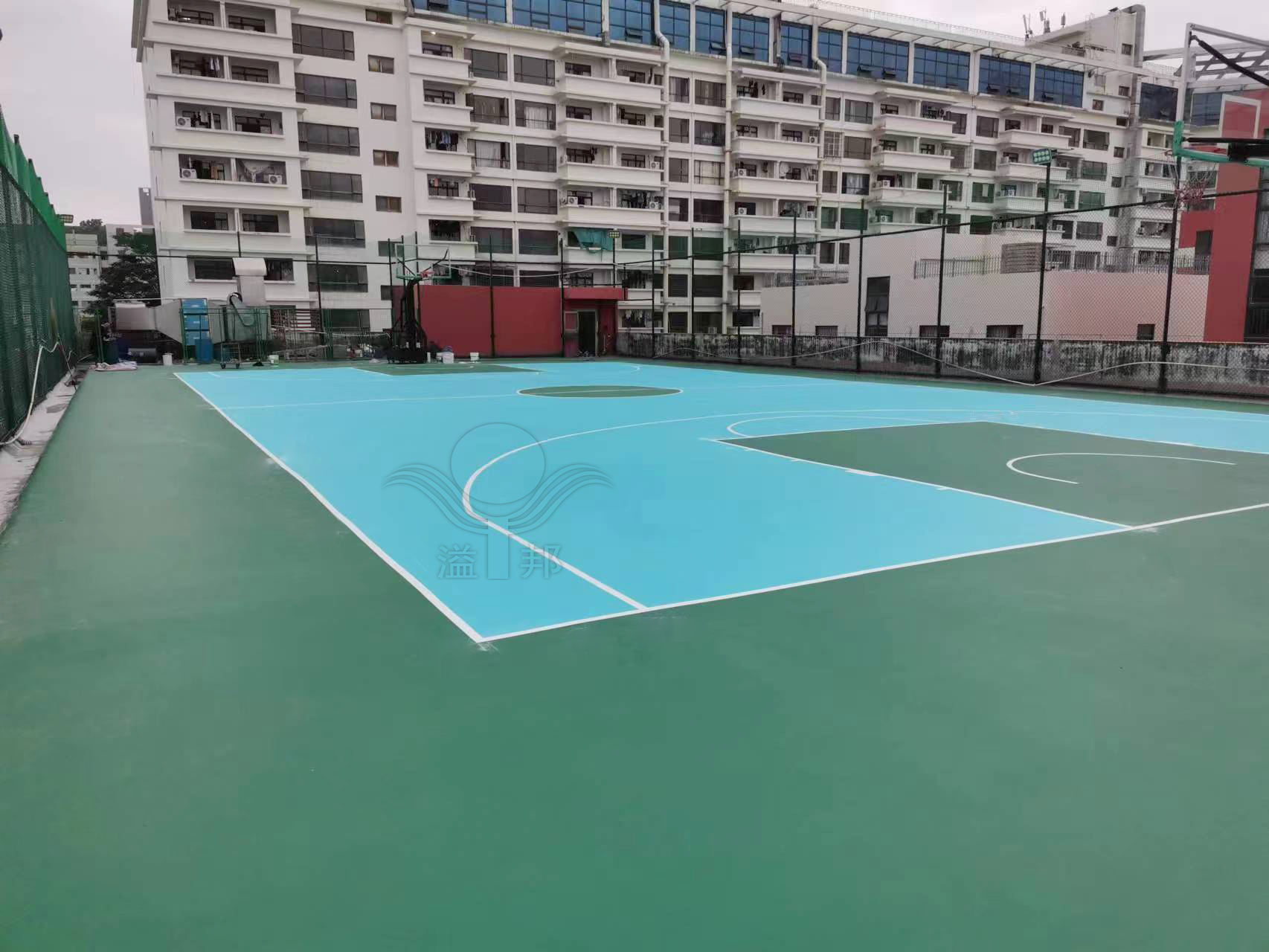 樓頂籃球場 樓頂籃球場