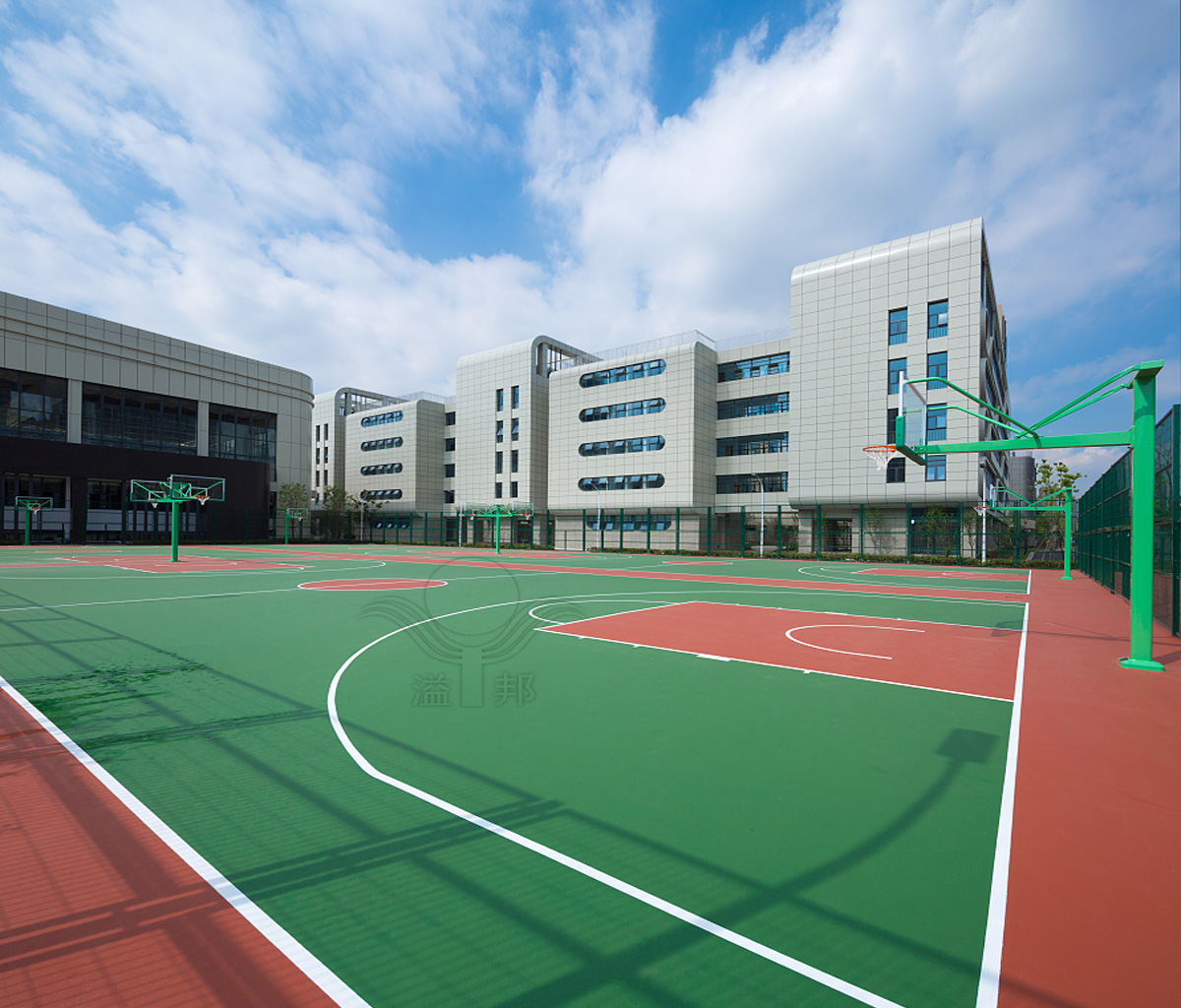 塑膠籃球場建設 塑膠籃球場建設